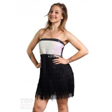 BELLA - třásňové taneční šaty
