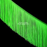 Třásně (18 cm) - zelená neon