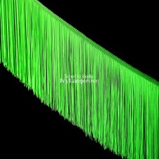 Třásně (18 cm) - zelená neon